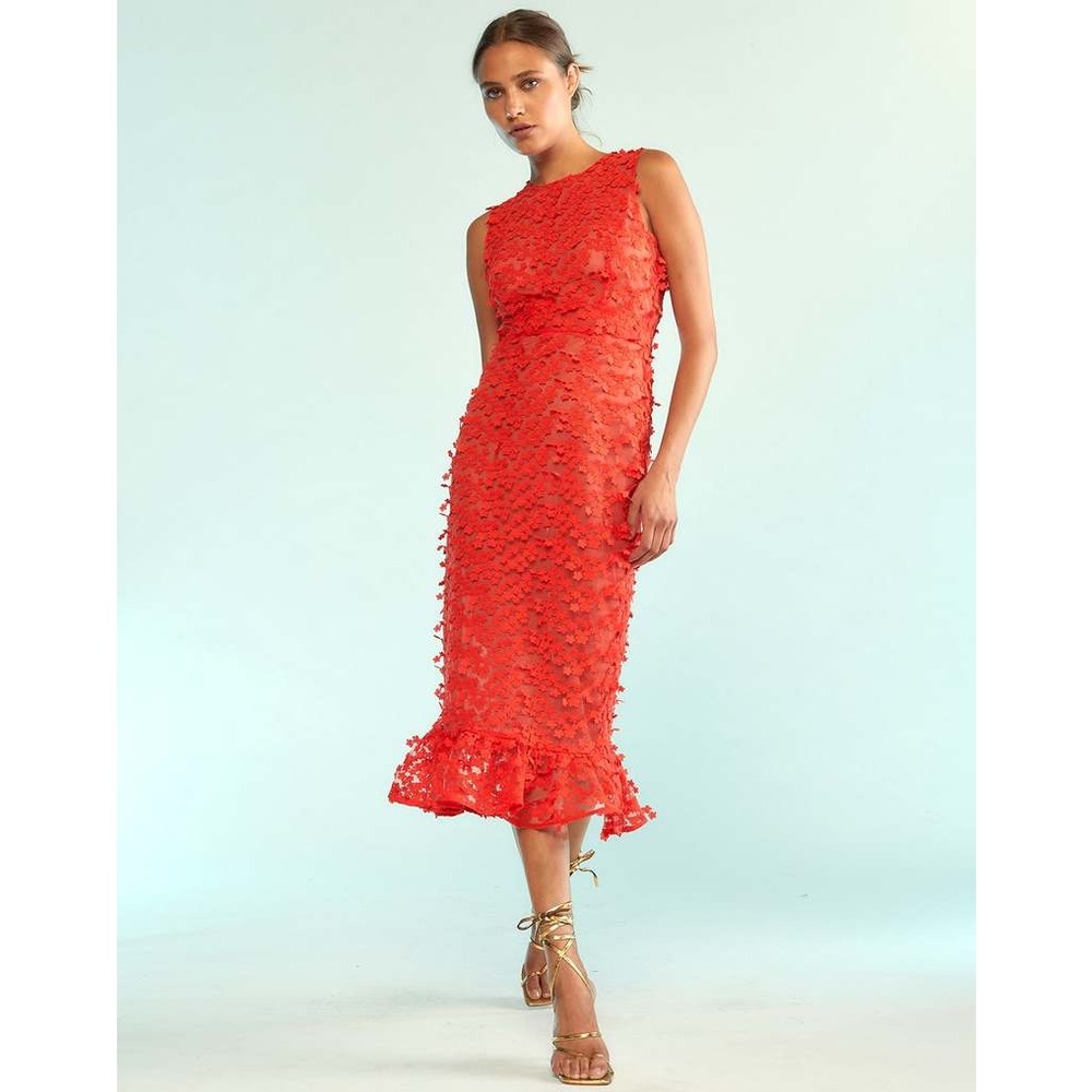 NWT Cynthia Rowley Floral Lace Dress 0
